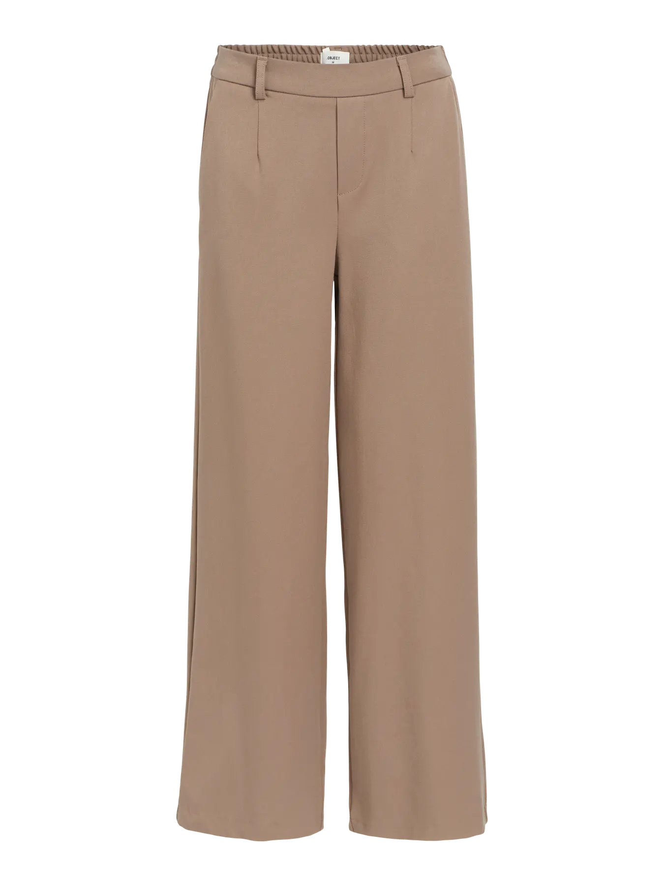 OBJLISA WIDE PANT NOOS Brown