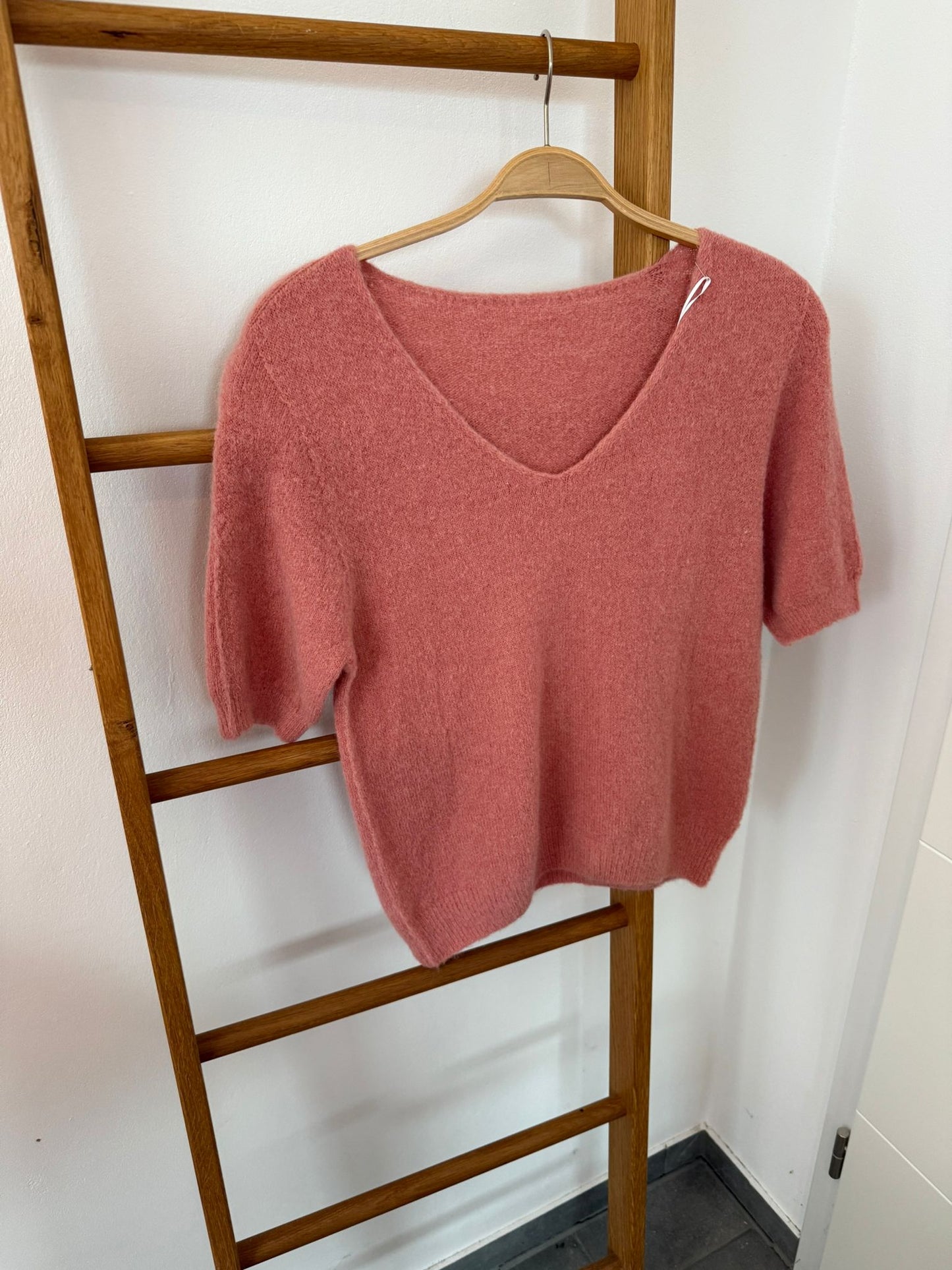 Strickpullover Kurzarm