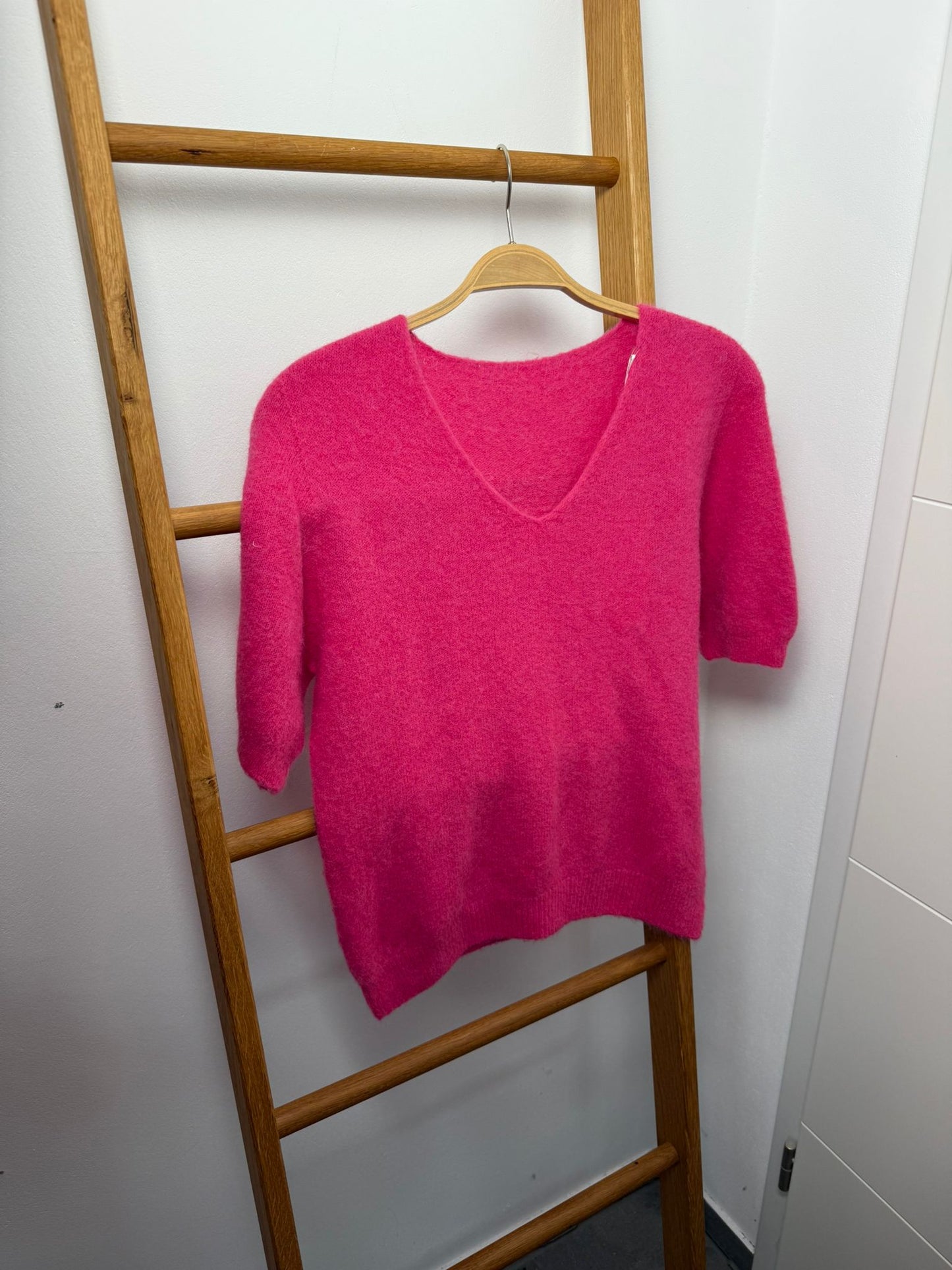 Strickpullover Kurzarm