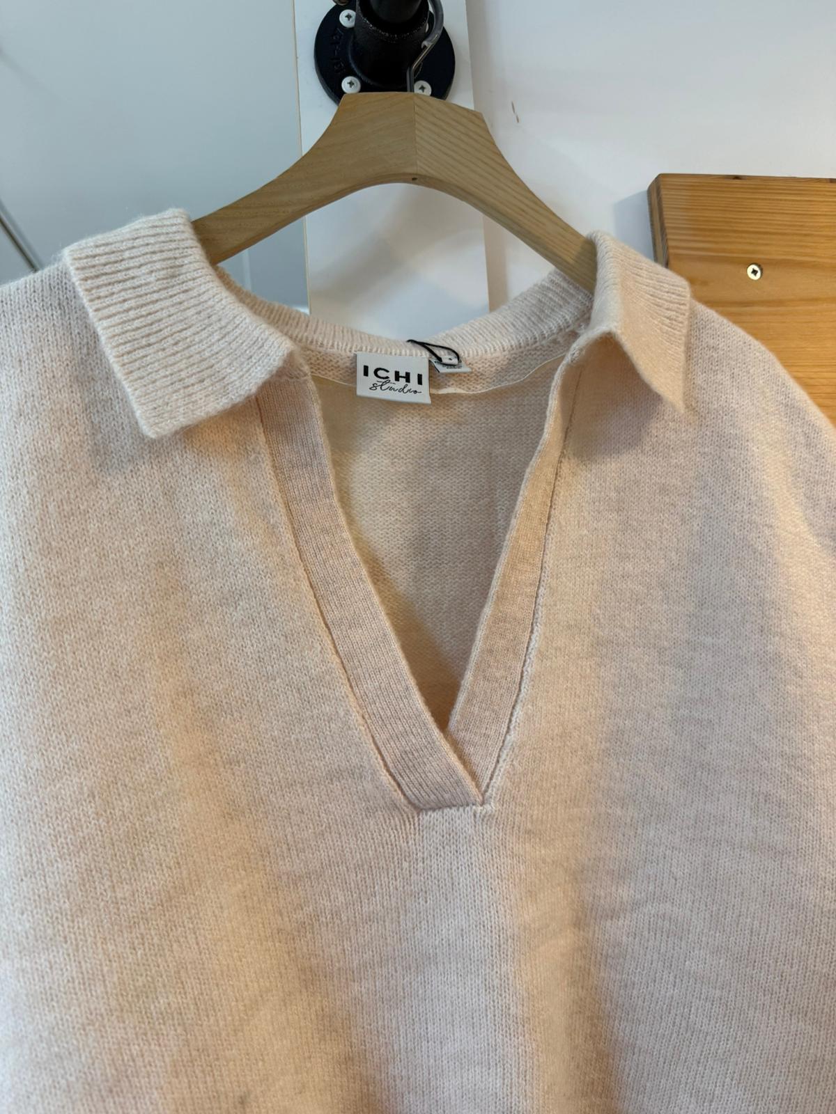 Ichi Damenpullunder Beige – IHPOVOKE WA6 Birch | Strickpullover