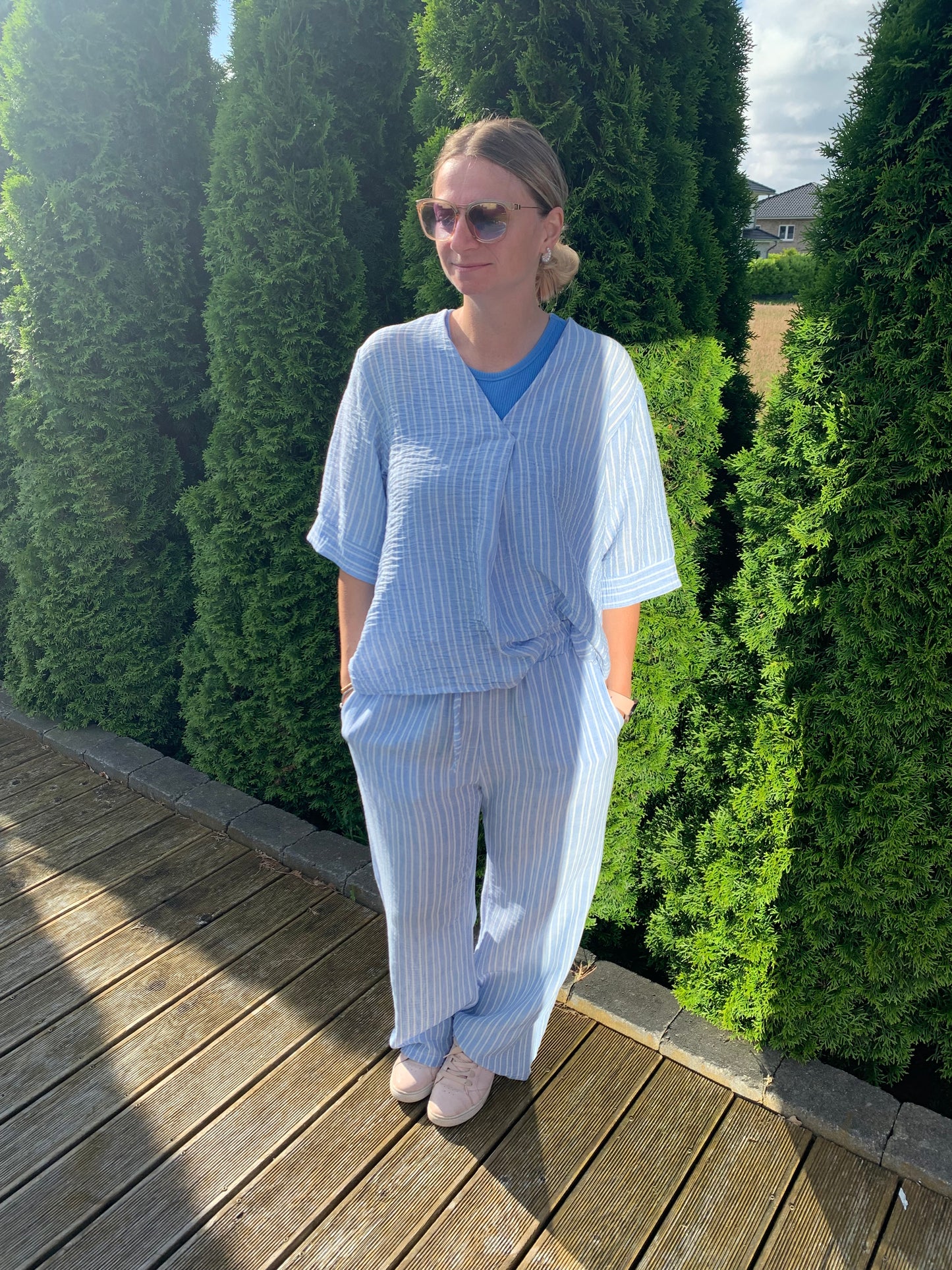 Zwillingsherz Onesize Bluse