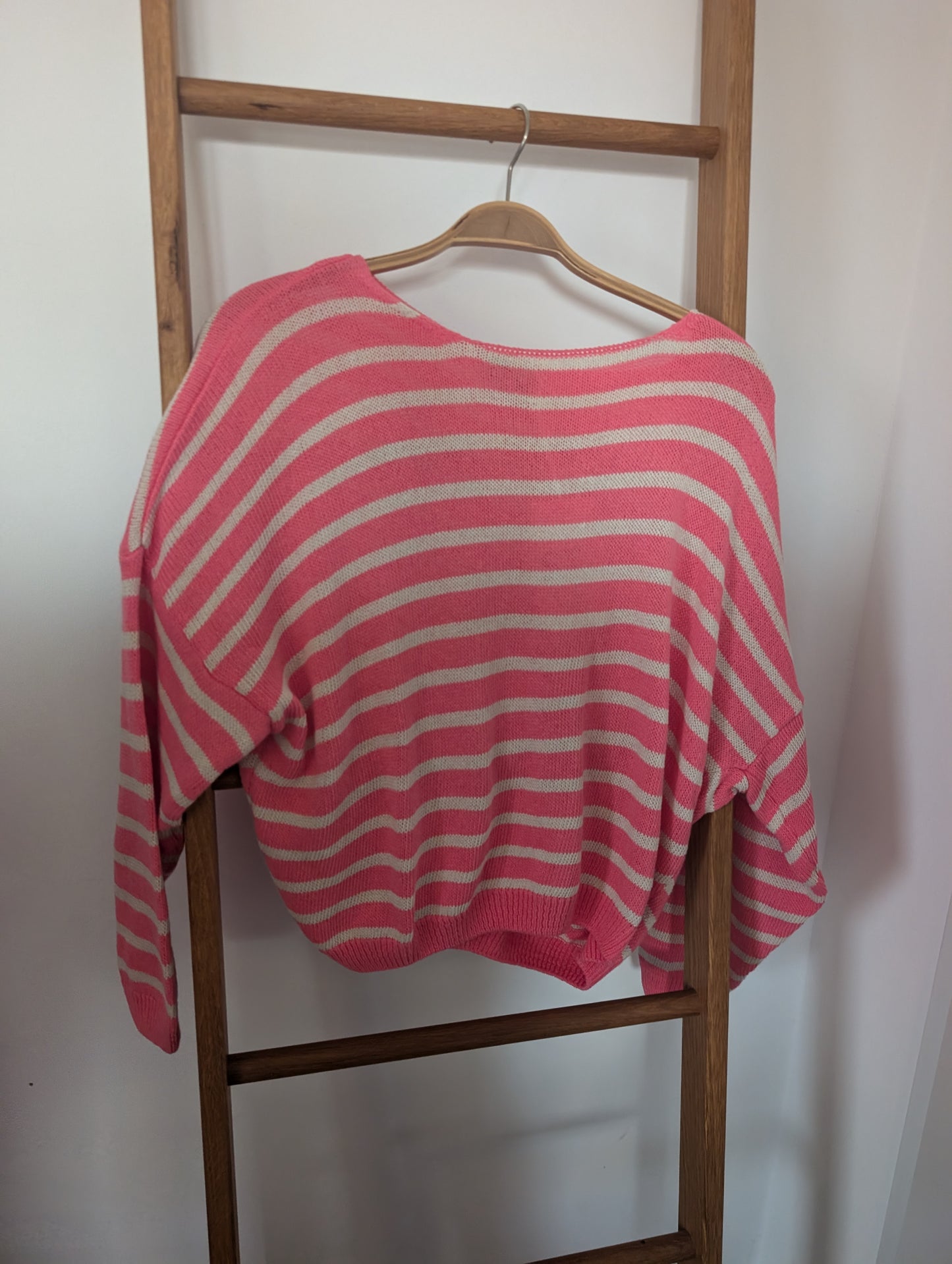 Strickpullover gestreift