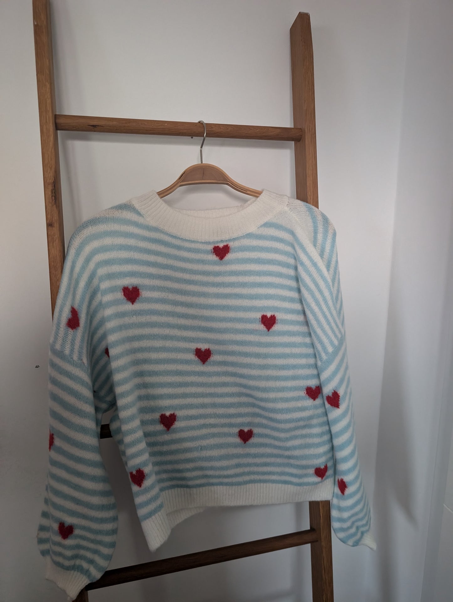 Strickpullover Herzen