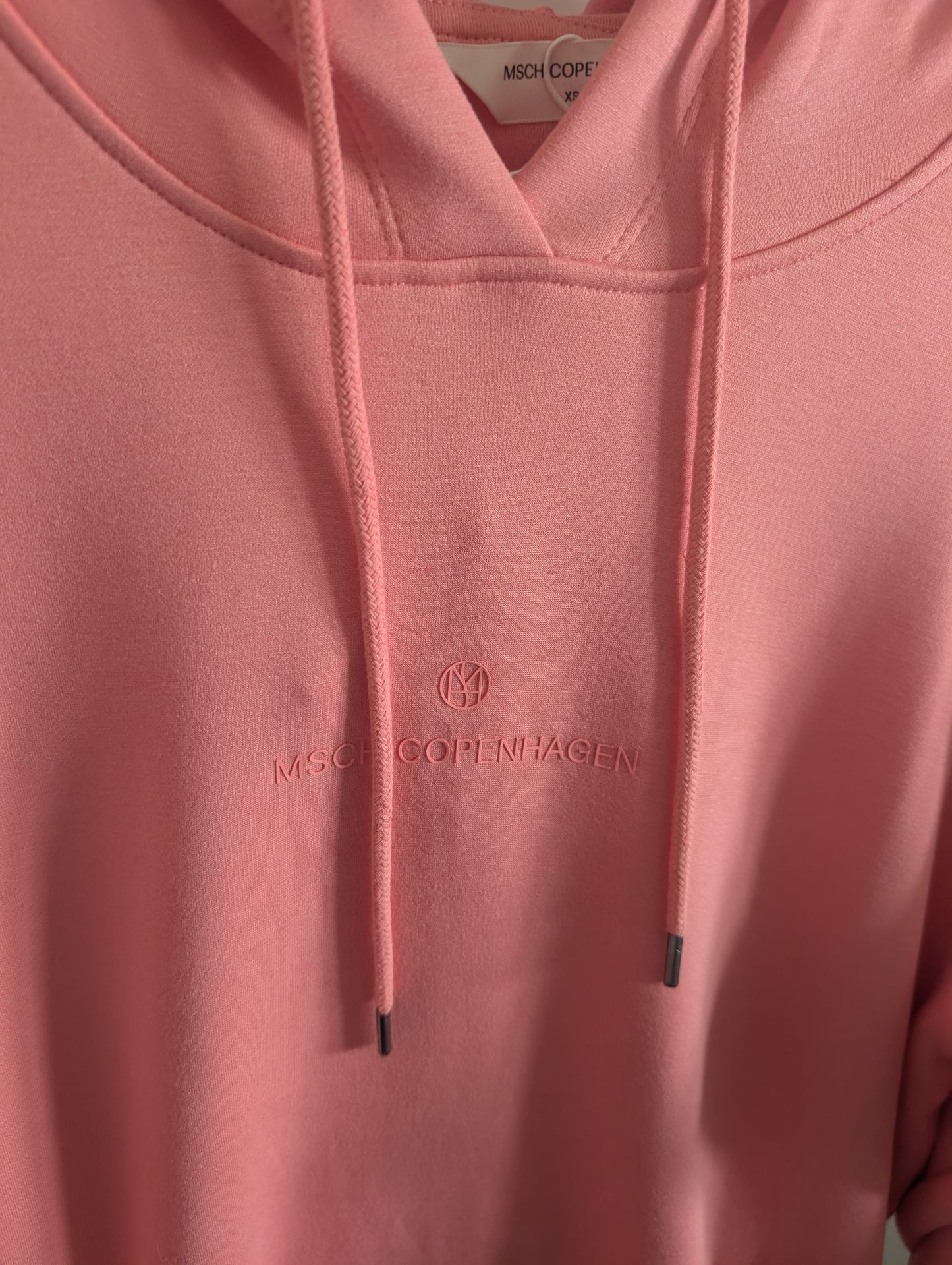 MSCH Copenhagen Ima Q Icon Hoodie – Minimalistisches Damen Sweatshirt aus Viskosemix