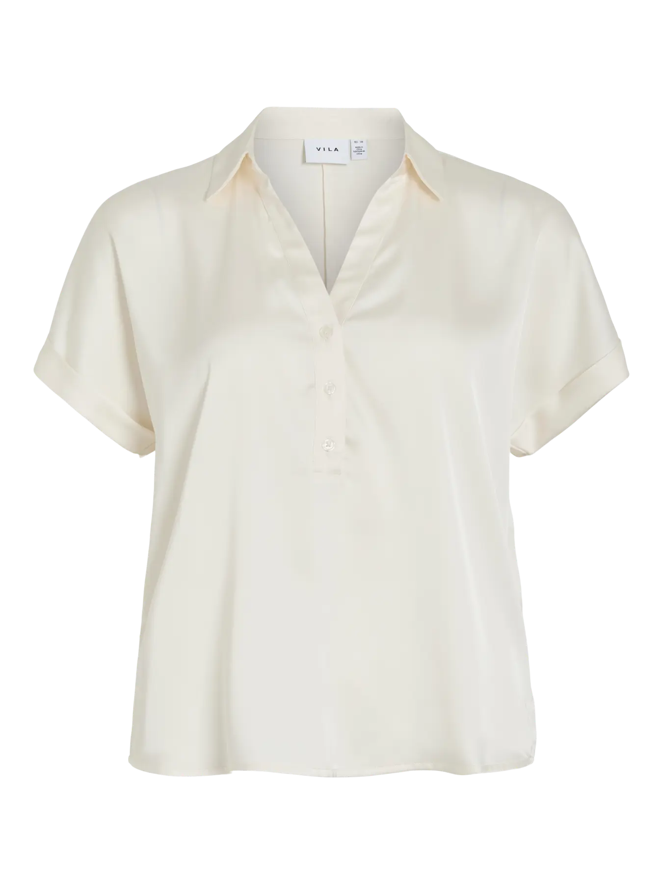 VIENNA RAVENNA S/S TOP - NOOS 4773335 Cloud Dancer