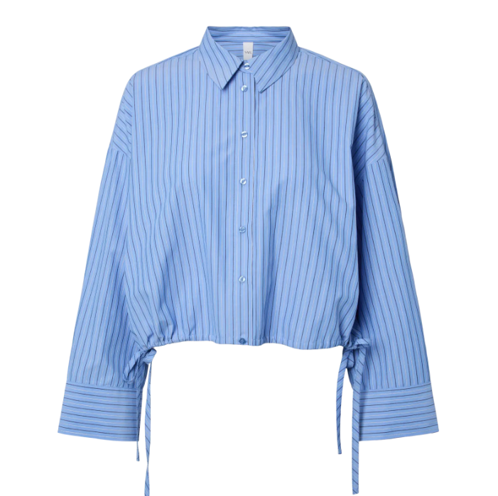 YASZENIA LS SHORT SHIRT S. NOOS 5198497 Little Boy Blue WHITE