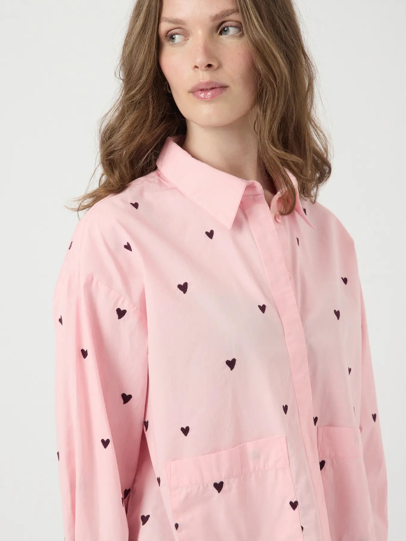 YASLEE LS SHORT EMBROIDERED SHIRT S. D2D
