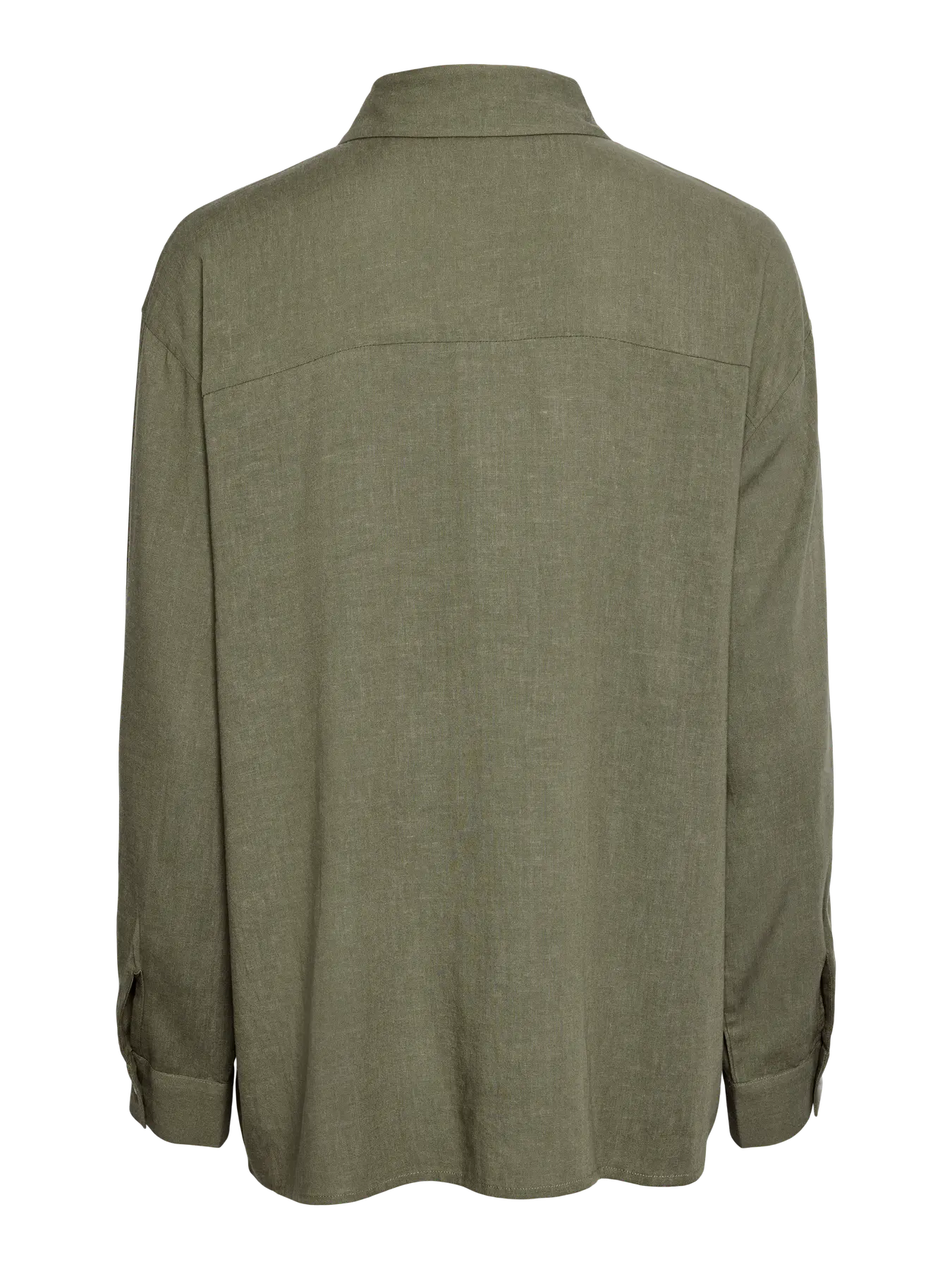 PCPIA LS LOOSE SHIRT WVN NOOS Green