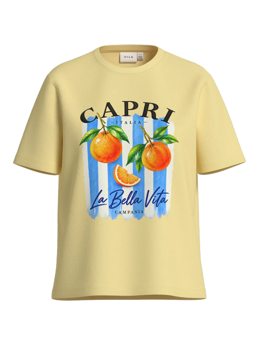 VISYBIL FRUIT O-NECK S/S T-SHIRT/LD 5294672 Skyway SICILY