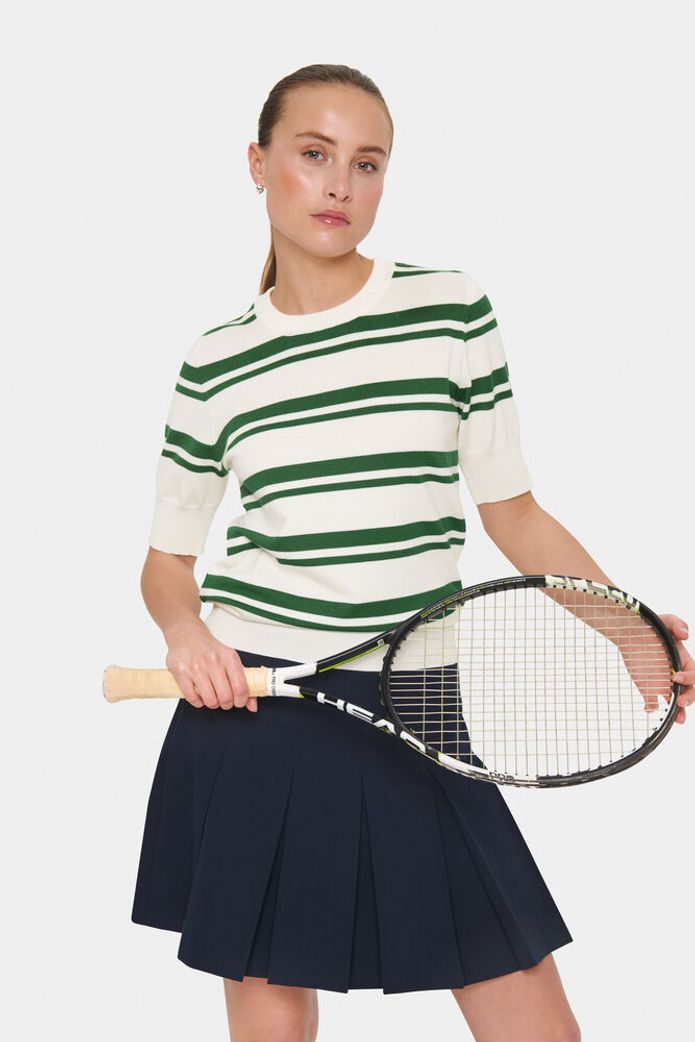 MilanaSZ SS Pullover Abundant Green Swizzle