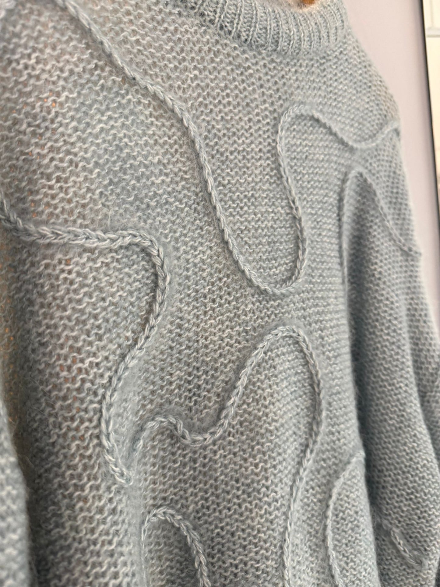 YAS YASBRIDA LS Wool Blend Knit Pullover – Damen Strickpullover