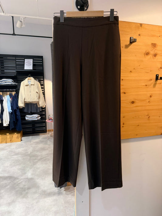 Selected Femme SLFEMMA-TARA MW Wide Pant NOOS – Damen Hose in Delicioso