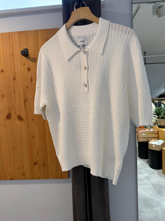 Nümph NUALETTE Poloshirt Damen Weiß