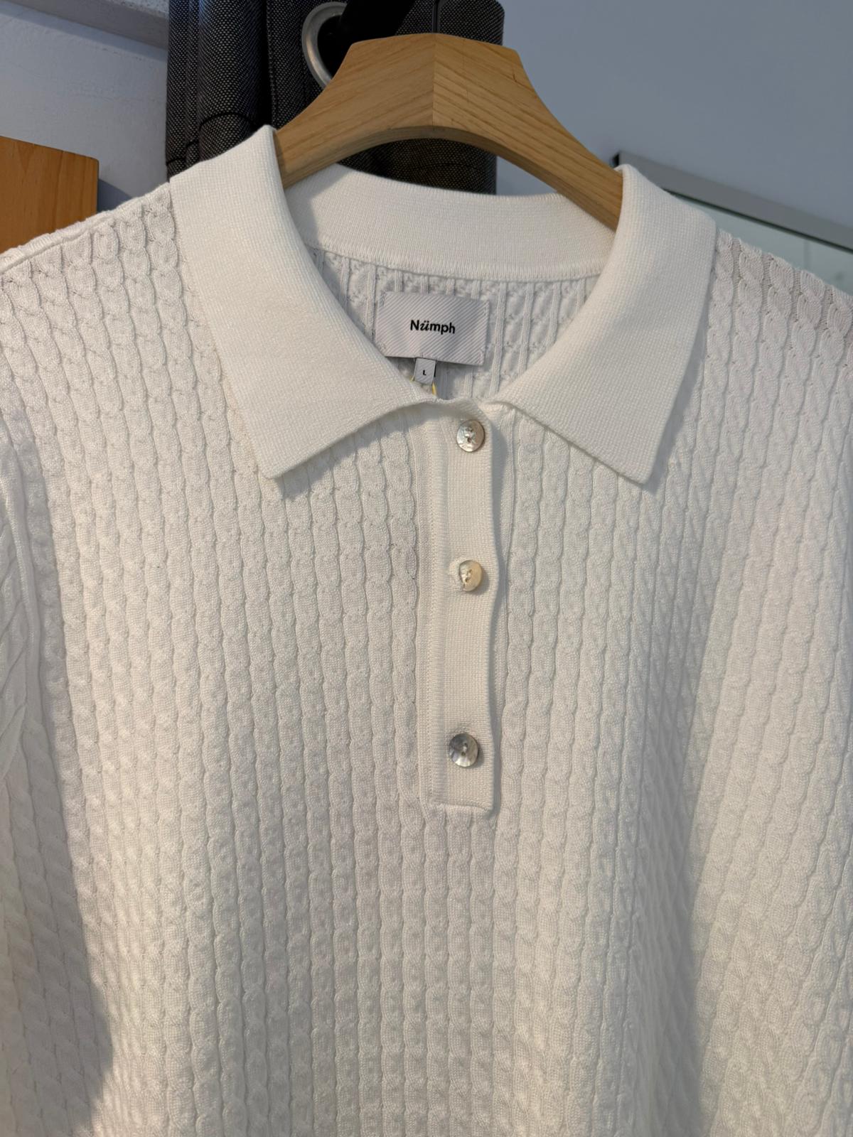 Nümph NUALETTE Poloshirt Damen Weiß