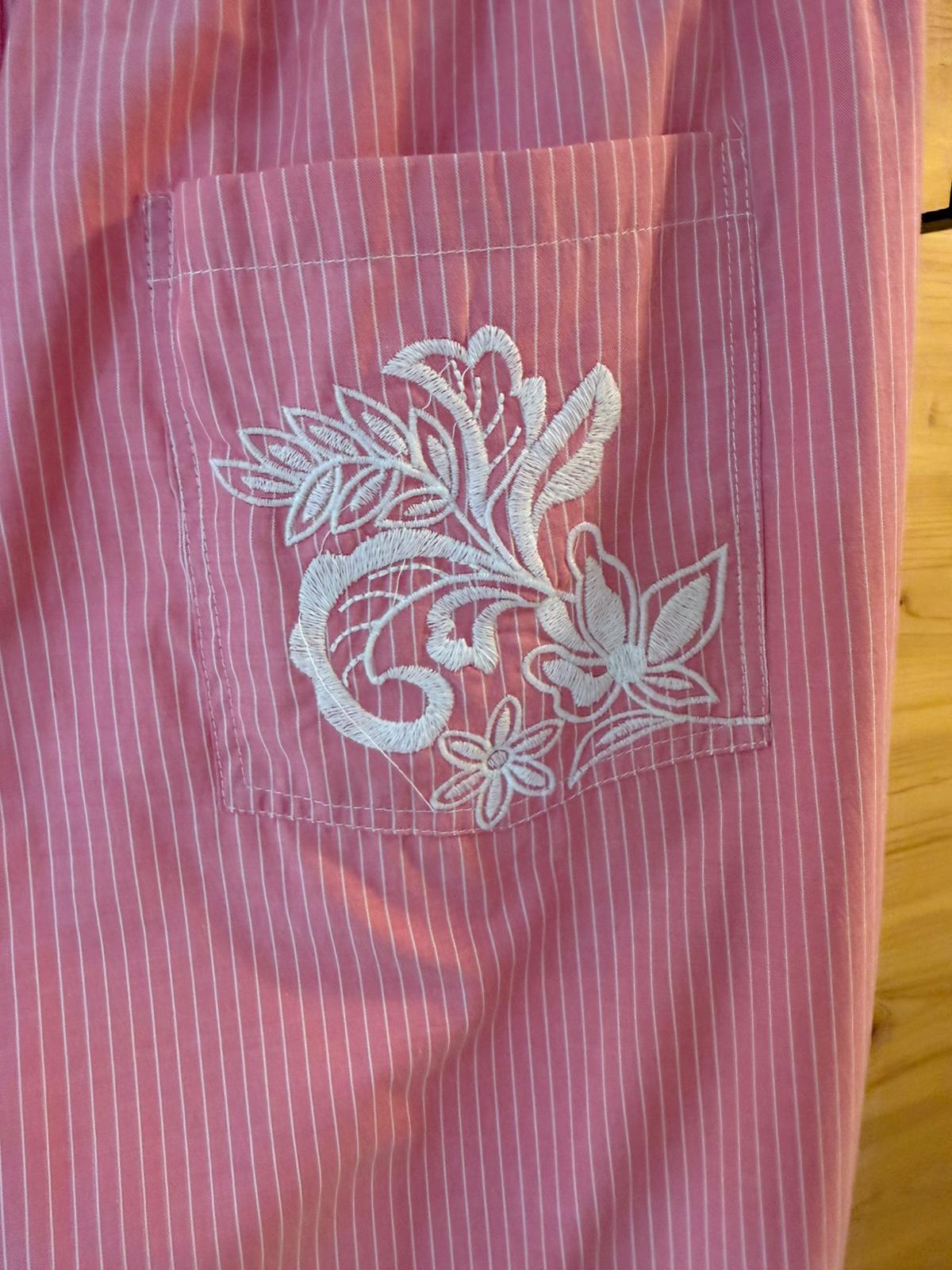 PIECES PCSARAH MW Stoffhose Damen Pink