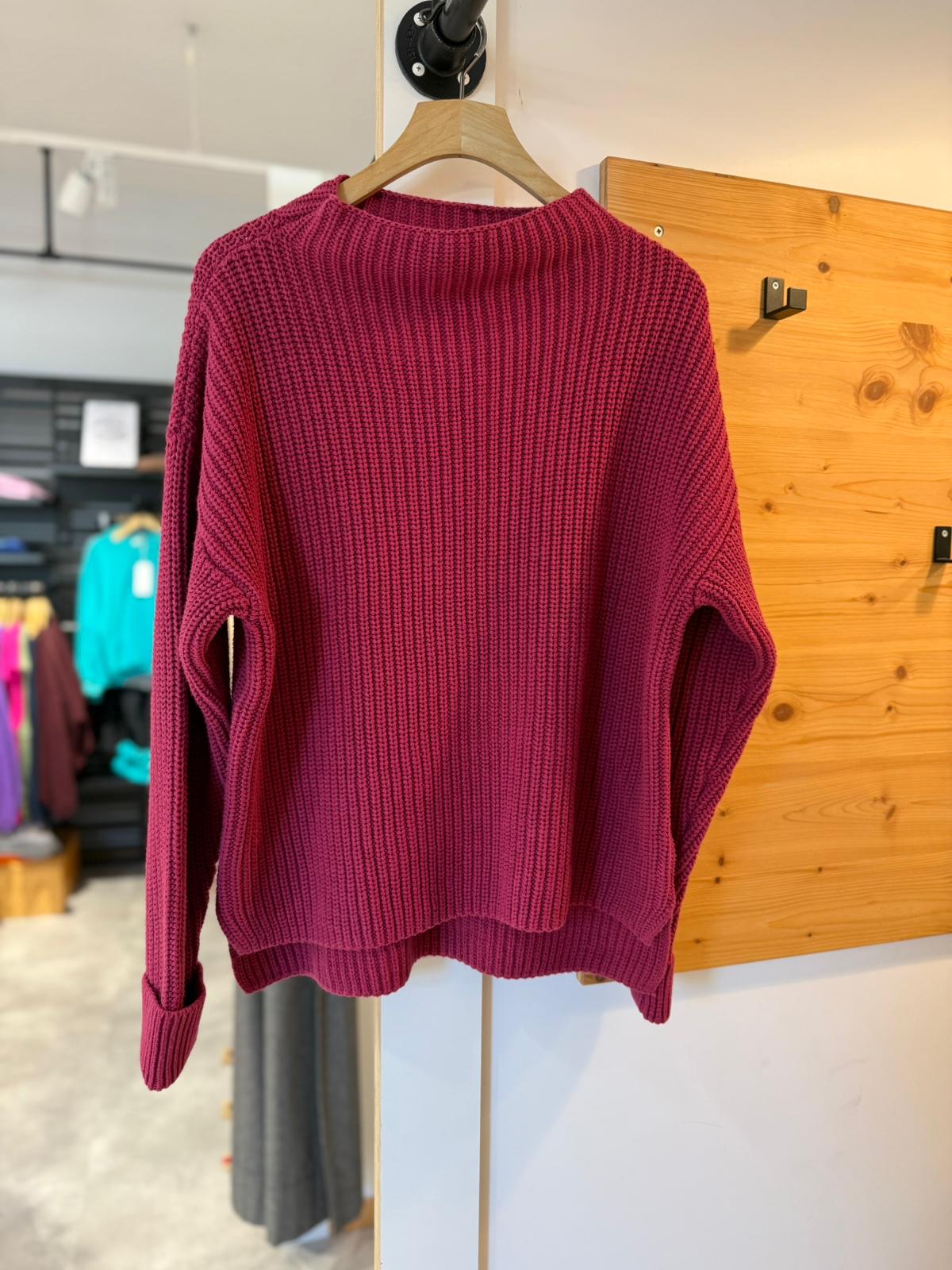 Selected Femme Selma Knit Pullover (SLFSELMA) – Damen Strickpullover Anemone