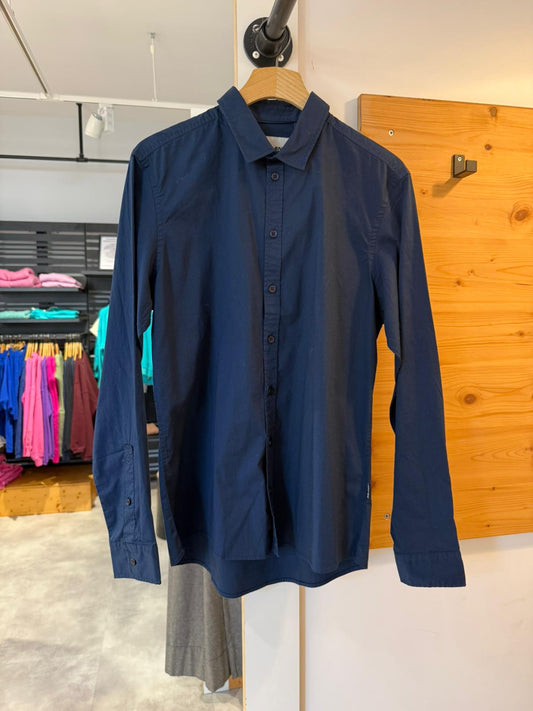 Blend Herrenhemd Blau – BHBOXWELL Shirt Dress Blues | Modernes Freizeit-Hemd im Sale