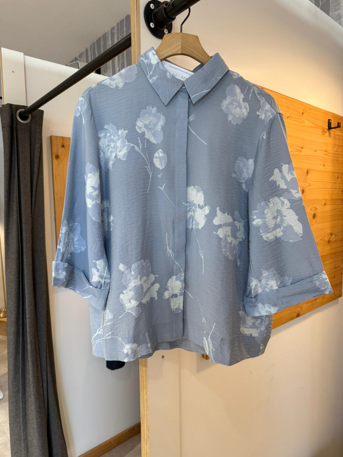 VINARA BIA 3/4 Shirt – Leichte Bluse in Nantucket Breeze von VILA
