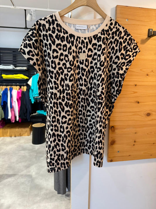 Rino & Pelle Sleeveless Top Leopard – Stylisches Damenoberteil mit Crew Neck