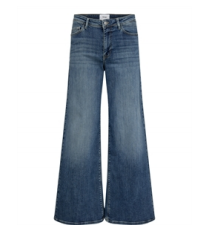 NUROME MR WIDE JEANS - R3013 Medium Blue Denim