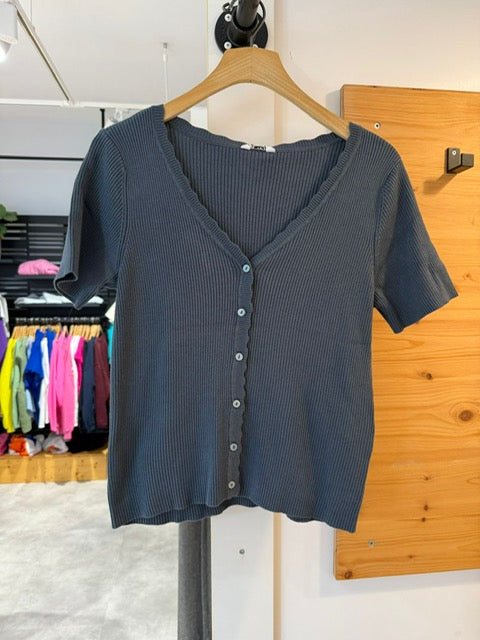 Object OBJKELLY S/S RE V-NECK CARDIGAN NOOS