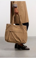 Oscar.7002721 Light padded shopper bag Golden reed