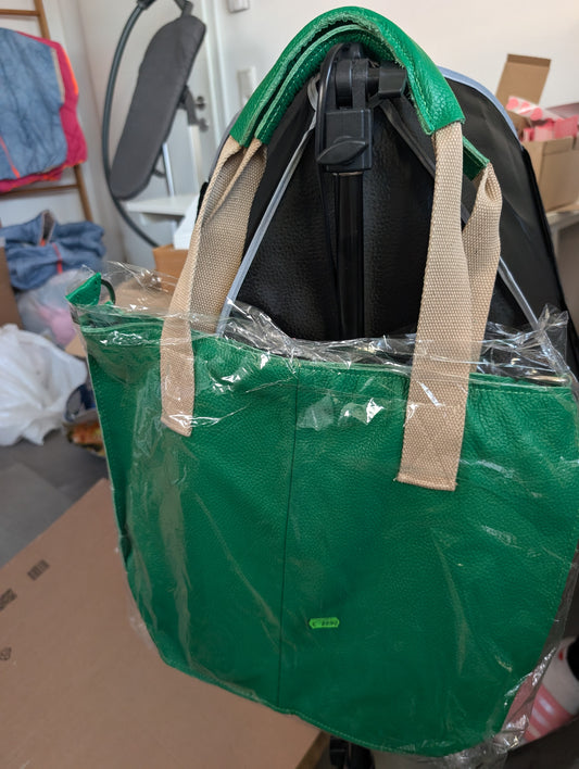 Ledertasche groß