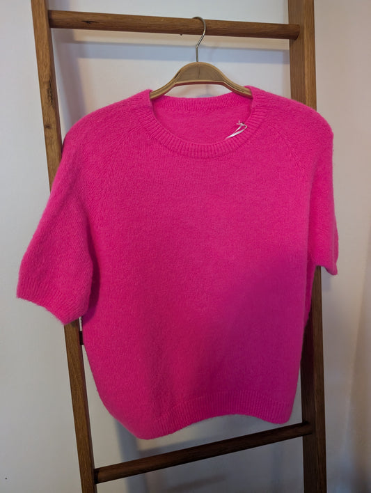 Strickpullover Kurzarm