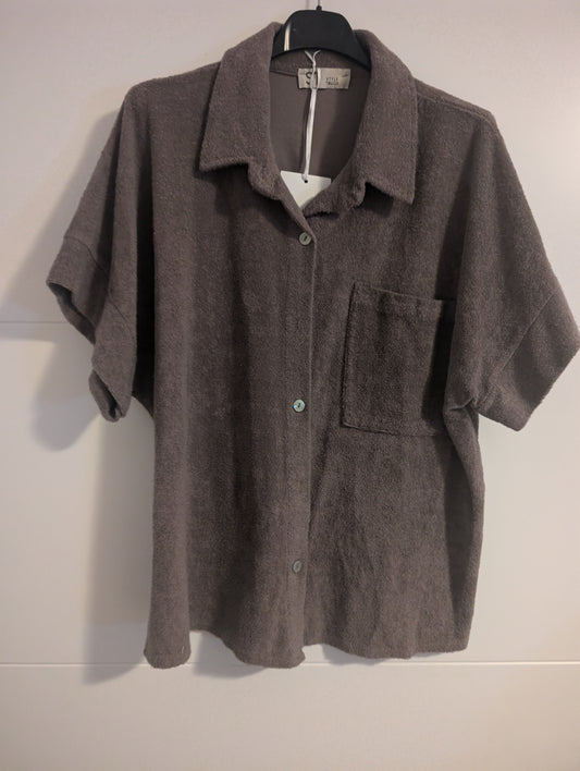 Frottee Bluse