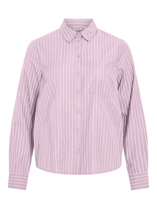 VIDARMA L/S REGULAR SHIRT - NOOS 5223673 Festival Bloom BRIGHT WHITE