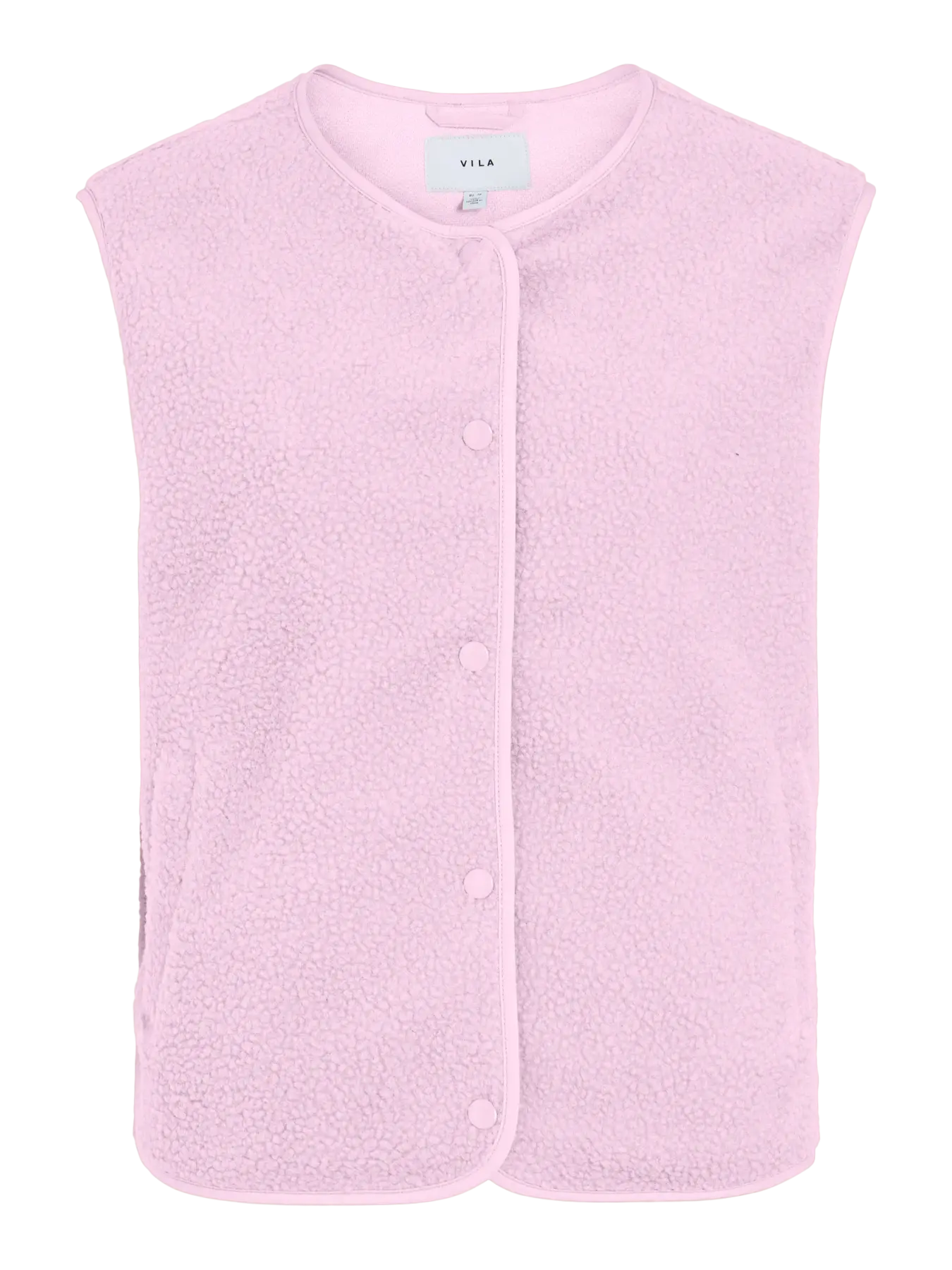 VIMARLON TEDDY O-NECK WAISTCOAT - NOOS 5227948 Festival Bloom