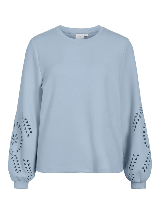 VISANDY L/S DETAIL SWEAT TOP - NOOS 5223729 Skyway