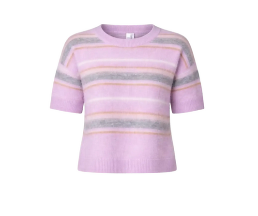 YASJOHI SS WOOL BLEND PULLOVER S. NOOS 5230381 Orchid Petal mix