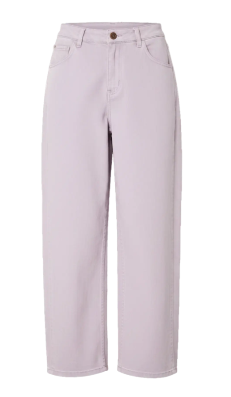 YASLUA HW BARREL ANKLE JEANS - EX 5225687 Orchid Petal