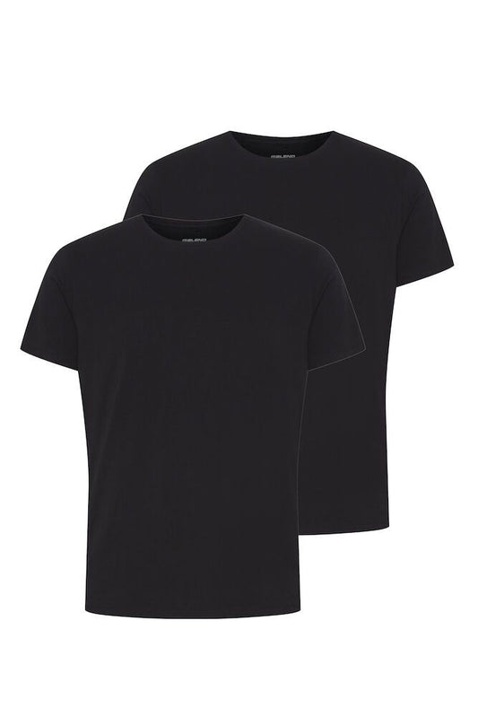 BHDINTON Crew neck tee 2-pack Black