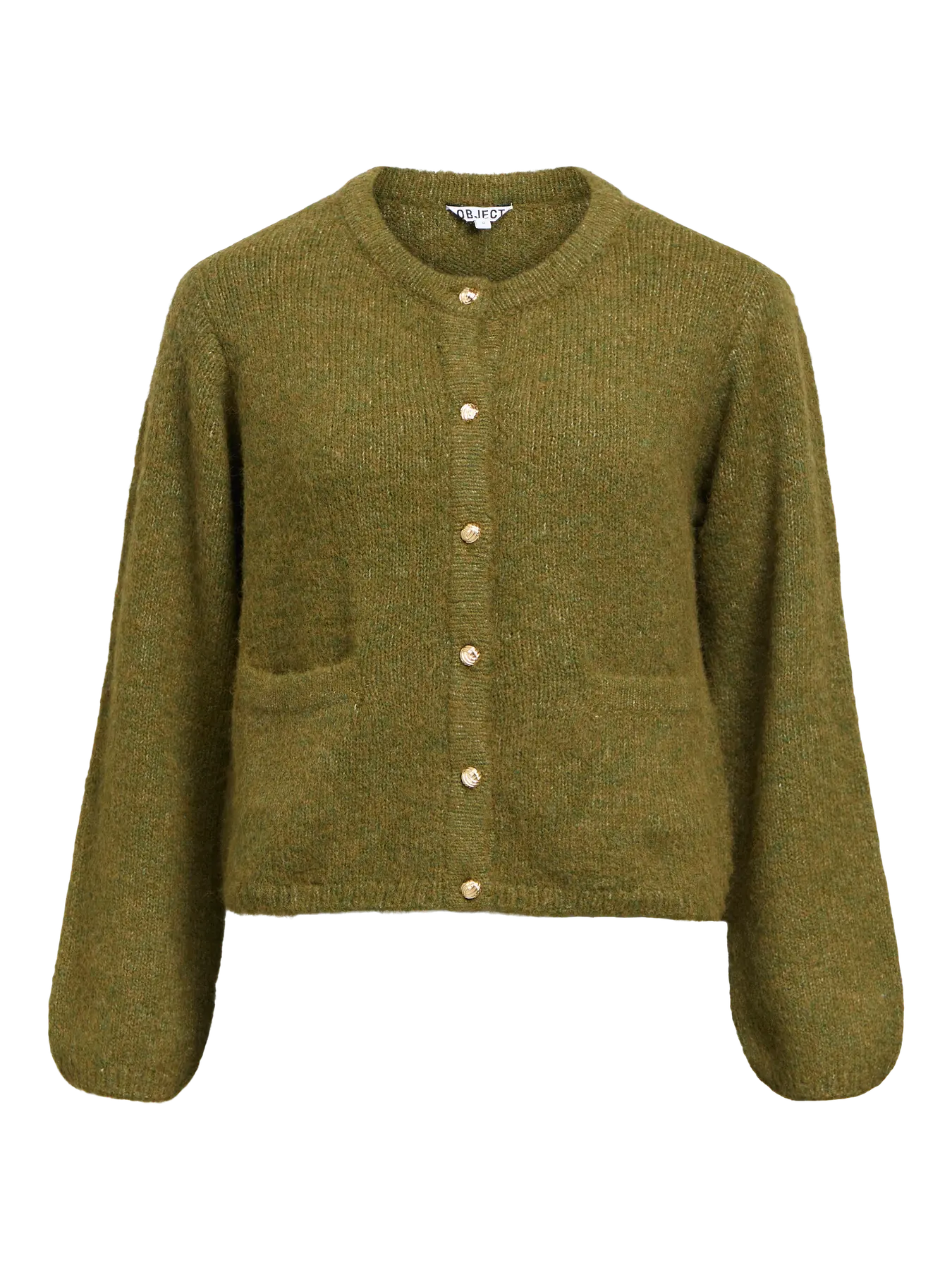 OBJSAGGIA RE L/S KNIT CARDIGAN NOOS