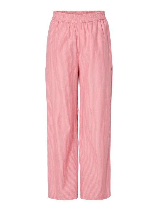 PCSARAH MW PANTS WVN Pink