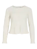 VIZURILIA L/S FLOWER KNIT CARDIGAN 5164166 Cloud Dancer